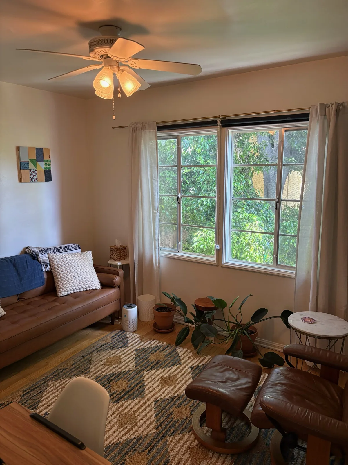 The back office — a private consultation room